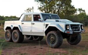 Lamborghini LM002 6x6 by Abimelec Arellano 2019 года